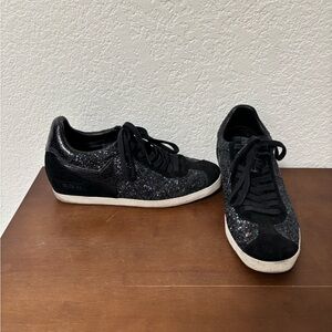 Ash Black Glitter Sneakers